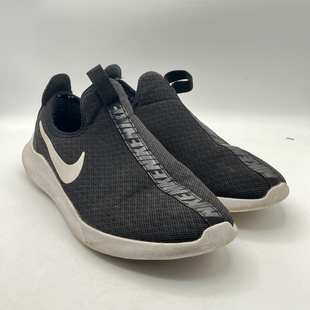 Nike Flex Advance Black White Slip On Sneakers Shoes AQ2234-001 Size US‎ 8